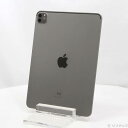 【中古】Apple(アップル) iPad Pro 11インチ 第2世代 256GB スペースグレイ MXDC2J/A Wi-Fi 【198-ud】