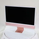 【中古】Apple(アップル) 〔展示品〕 iMac 24-inch Late-2023 MQRT3J/A Apple M3 8コアCPU_10コアGPU 8GB SSD256GB ピンク 〔macOS v14.7.1〕 【377-ud】(2)