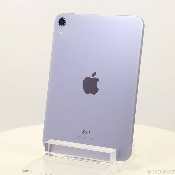 【中古】Apple(アップル) iPad mini 第6世代 64GB パープル MK7R3J/A Wi-Fi 【348-ud】