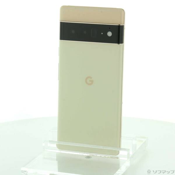 【中古】GOOGLE(グーグル) Google Pixel 6 Pro 128GB ソータサニー GF5KQ SIMフリー 【198-ud】