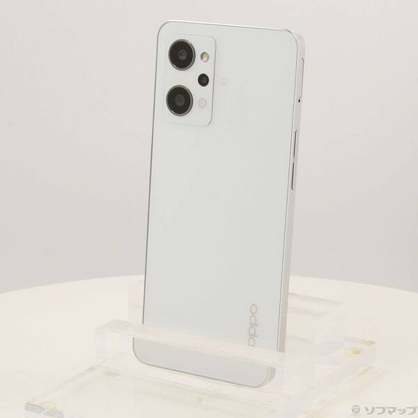 【中古】OPPO(オッポ) OPPO Reno9 A 128GB ムーンホワイト YMOPRENO9A Y!mobile SIMフリー 〔ネットワーク利用制限▲〕 【247-ud】