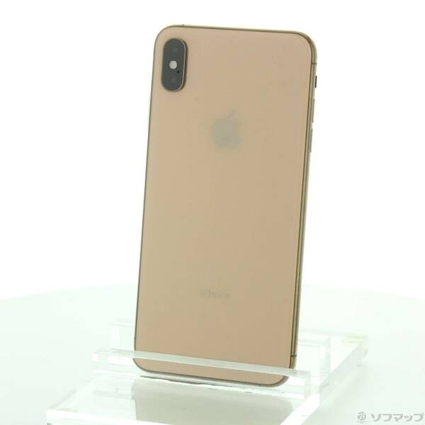 【中古】Apple(アップル) iPhoneXS Max 256GB ゴールド MT6W2J/A SIMフリー 【251-ud】