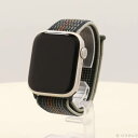 【中古】Apple(アップル) Apple Watch Series 8 GPS 45mm スターライトアルミニウムケース ミッドナイトスポーツループ 【344...