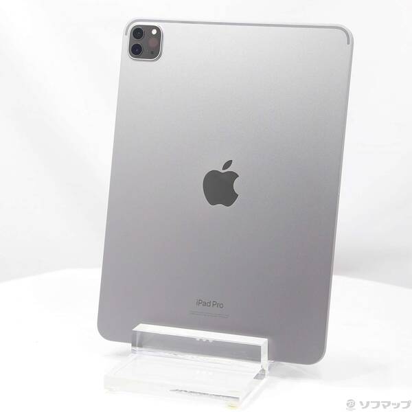 【中古】Apple(アップル) iPad Pro 11インチ 第4世代 256GB スペースグレイ MNXF3J/A Wi-Fi 【258-ud】