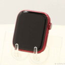 【中古】Apple(アップル) Apple Watch Series 7 GPS + Cellular 45mm (PRODUCT)REDアルミニウムケース バ...