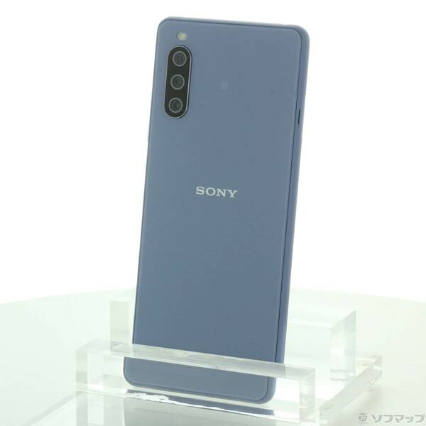 【中古】SONY(ソニー) Xperia 10 III 128GB ブルー SOSAR3 Y!mobile 【344-ud】