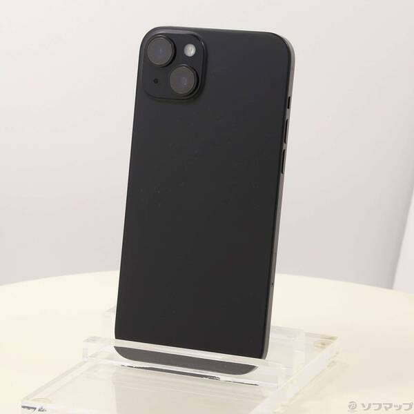 【中古】Apple(アップル) iPhone15 Plus 128GB ブラック 3M457J／A 