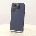 【中古】Apple(アップル) iPhone15 Pro 1TB ブルーチタニウム MTUU3J/A SIMフリー 【251-ud】