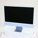 【中古】Apple(アップル) 〔展示品〕 iMac 24-inch Late-2023 MQRQ3J/A Apple M3 8コアCPU_10コアGPU 8GB SSD256GB ブルー 〔macOS v14.7.1〕 【377-ud】(2)