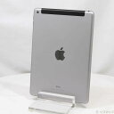 【中古】Apple(アップル) iPad 第6世代 32GB スペースグレイ MR6N2J/A docomoロック解除SIMフリー 【305-ud】