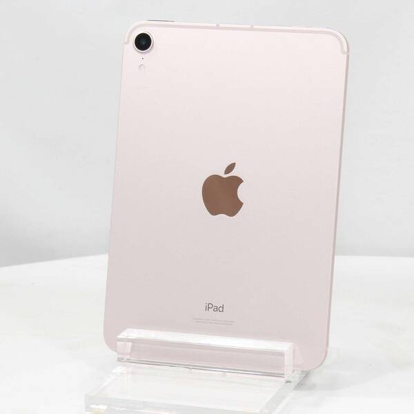 【中古】Apple(アップル) iPad mini 第6世代 256GB ピンク MLX93J/A auロック解除SIMフリー 【297-ud】