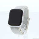 【中古】Apple(アップル) Apple Watch Series 4 Nike+ GPS + Cellular 40mm シルバーアルミニウムケース サミッ...
