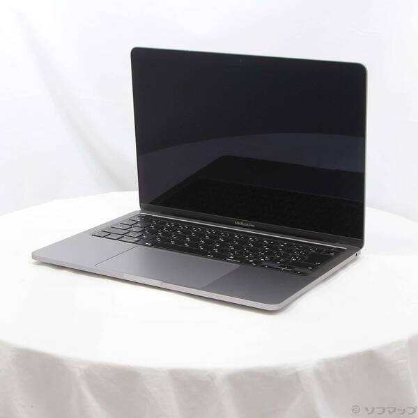 【中古】Apple(アップル) MacBook Pro 13.3-inch Late-2020 MYD92J／A Apple M1 8コアCPU_8コアGPU 8GB SSD512GB スペースグレイ 〔12.6 Monterey〕 【349-ud】