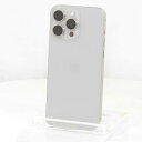 【中古】Apple(アップル) iPhone15 Pro Max 1TB ナチュラルチタニウム MU713J/A SIMフリー 【258-ud】