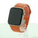 【中古】Apple(アップル) Apple Watch Series 6 GPS + Cellular 44mm ゴールドアルミニウムケース クムクアットスポー...