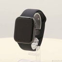 【中古】Apple(アップル) Apple Watch Series 4 GPS 44mm スペースグレイアルミニウムケース ブラックスポーツバンド 【344-...