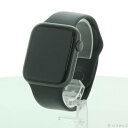 【中古】Apple(アップル) Apple Watch SE 第1世代 GPS 44mm スペースグレイアルミニウムケース ブラックスポーツバンド 【344-u...