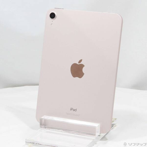 【中古】Apple(アップル) iPad mini 第6世代 64GB ピンク MLWL3J/A Wi-Fi 【269-ud】