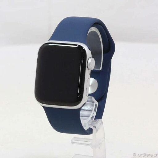 【中古】Apple(アップル) Apple Watch SE 第1世代 GPS 40mm シルバーアルミニウムケース アビスブルースポーツバンド 【198-ud】 【中古】Apple(アップル) Apple Watch SE 第1世代 GPS 40mm シルバーアルミニウムケース アビスブルースポーツバンド 【198-ud】