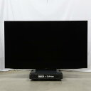 【中古】SHARP(シャープ) 〔中古品〕 有機ELテレビ AQUOS ブラック 4T-C77GQ1 [77V型 /Bluetooth対応 /4K対応 /BS・...