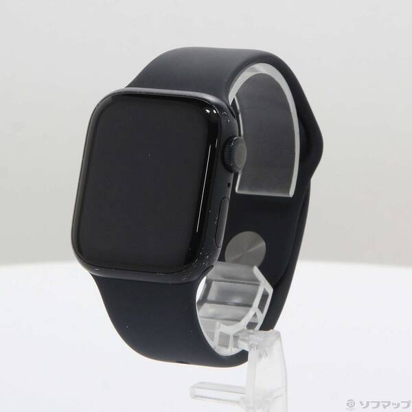 【中古】Apple(アップル) Apple Watch Series 7 GPS 41mm ミッドナイトアルミニウムケース ミッドナイトスポーツバンド 【262-ud】