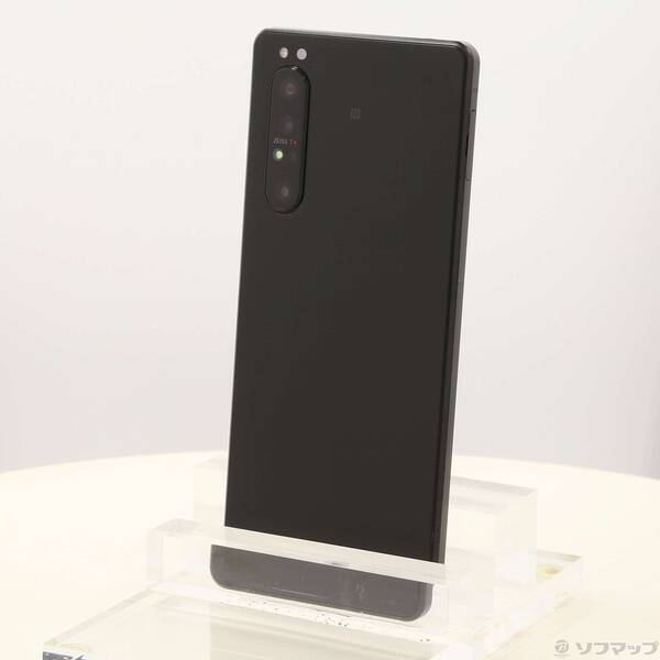 【中古】SONY(ソニー) Xperia 1 II 256GB フロストブラック XQ-AT42 SIMフリー 【344-ud】