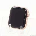 【中古】Apple(アップル) Apple Watch Series 6 GPS 40mm ゴールドアルミニウムケース バンド無し 【344-ud】