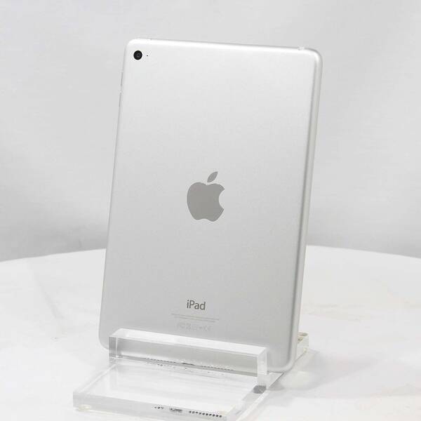 【中古】Apple(アップル) iPad mini 4 128GB シルバー MK9P2J/A Wi-Fi 【352-ud】