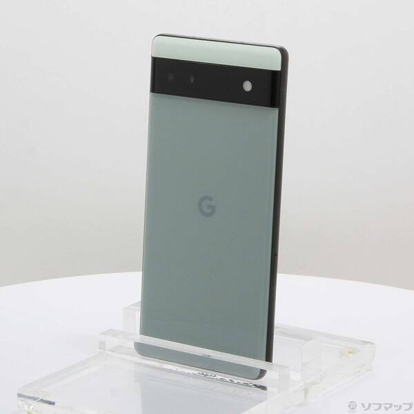 【中古】GOOGLE(グーグル) Google Pixel 6a 128GB セージ GB17L Softbank SIMフリー 【344-ud】