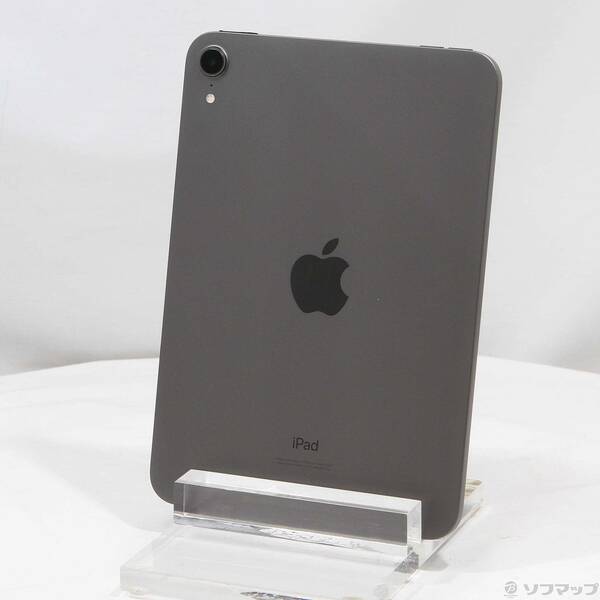 【中古】Apple(アップル) iPad mini 第6世代 64GB スペースグレイ MK7M3J/A Wi-Fi 【269-ud】