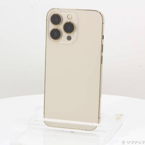 【中古】Apple(アップル) iPhone13 Pro 256GB ゴールド NLUQ3J/A SIMフリー 【258-ud】