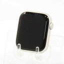 【中古】Apple(アップル) Apple Watch Series 7 GPS 45mm スターライトアルミニウムケース バンド無し 【344-ud】
