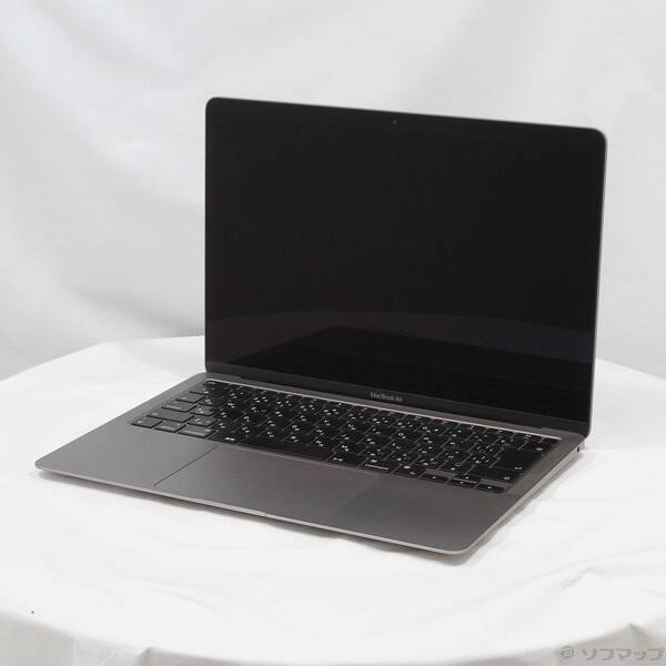 【中古】Apple(アップル) MacBook Air 13.3-inch Late-2020 MGN63J／A Apple M1 8コアCPU_7コアGPU 8GB SSD256GB スペースグレイ 〔14.7 Sonoma〕 【344-ud】