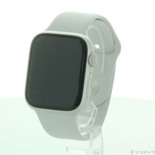 【中古】Apple(アップル) Apple Watch Series 8 GPS 45mm シルバーアルミニウムケース ホワイトスポーツバンド 【196-ud】 【中古】Apple(アップル) Apple Watch Series 8 GPS 45mm シルバーアルミニウムケース ホワイトスポーツバンド 【196-ud】