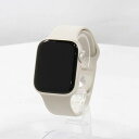 【中古】Apple(アップル) Apple Watch Series 8 GPS 45mm スターライトアルミニウムケース スターライトスポーツバンド 【262-ud】(2)