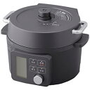 【中古】アイリスオーヤマ 〔展示品〕 電気圧力鍋 2.2L KPC-MA2-B レシピブック付き 自動メニュー搭載 低温調理 圧力なべ ブラック 【305-ud】(2)