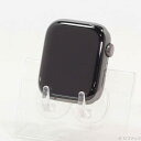 【中古】Apple(アップル) Apple Watch Series 7 GPS + Cellular 45mm グラファイトステンレススチールケース バンド無...