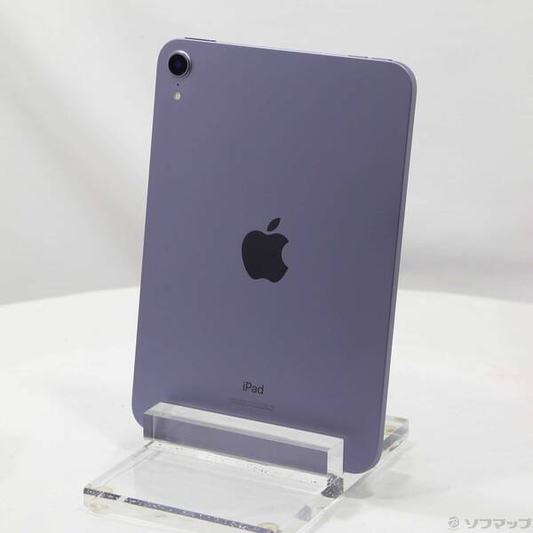 【中古】Apple(アップル) iPad mini 第6世代 256GB パープル MK7X3J／A Wi-Fi 【344-ud】