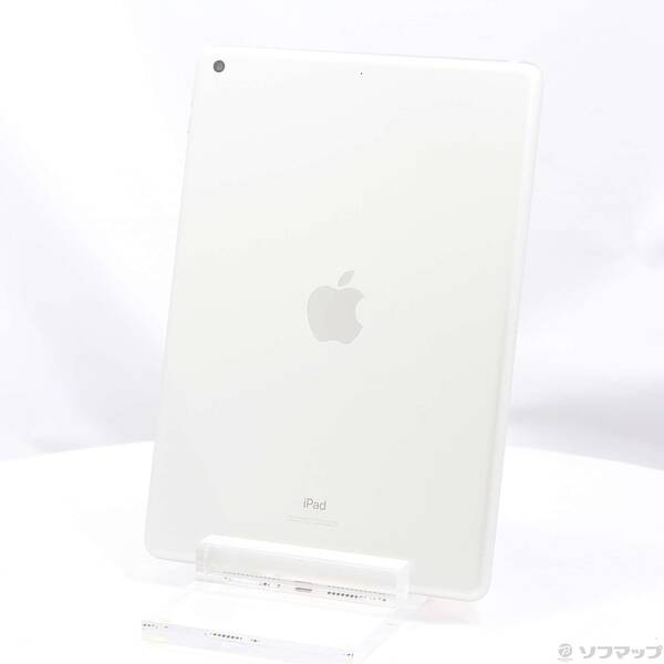 【中古】Apple(アップル) iPad 第7世代 128GB シルバー MW782J／A Wi-Fi 【258-ud】
