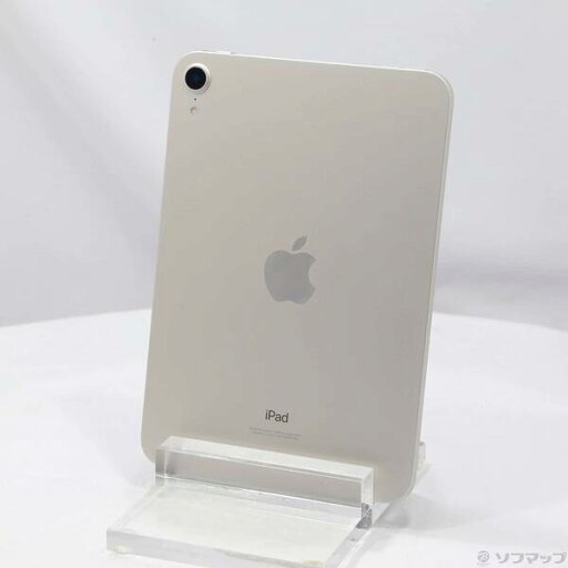 【中古】Apple(アップル) iPad mini 第6世代 64GB スターライト MK7P3J/A Wi-Fi 【349-ud】 【中古】Apple(アップル) iPad mini 第6世代 64GB スターライト MK7P3J/A Wi-Fi 【349-ud】