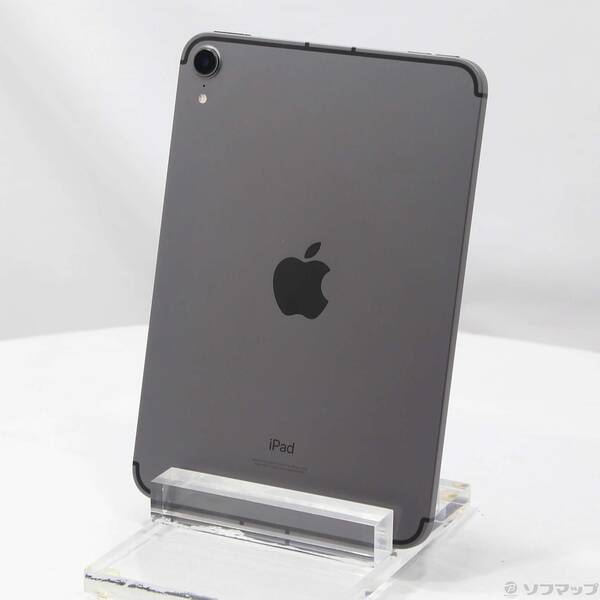 【中古】Apple(アップル) iPad mini 第6世代 256GB スペースグレイ MK8F3J/A SIMフリー 【262-ud】
