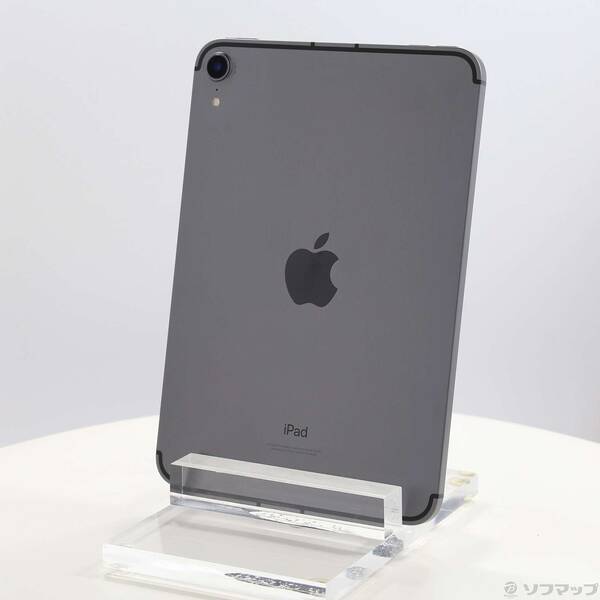 【中古】Apple(アップル) iPad mini 第6世代 256GB スペースグレイ MK8F3J/A SIMフリー 【258-ud】