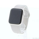【中古】Apple(アップル) Apple Watch SE 第2世代 GPS 40mm スターライトアルミニウムケース スターライトスポーツバンド 【344-...