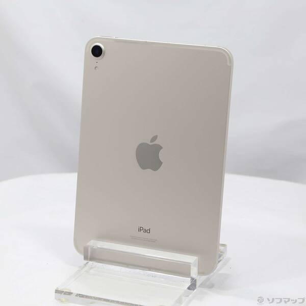 【中古】Apple(アップル) iPad mini 第6世代 256GB スターライト MK8H3J/A SIMフリー 【262-ud】