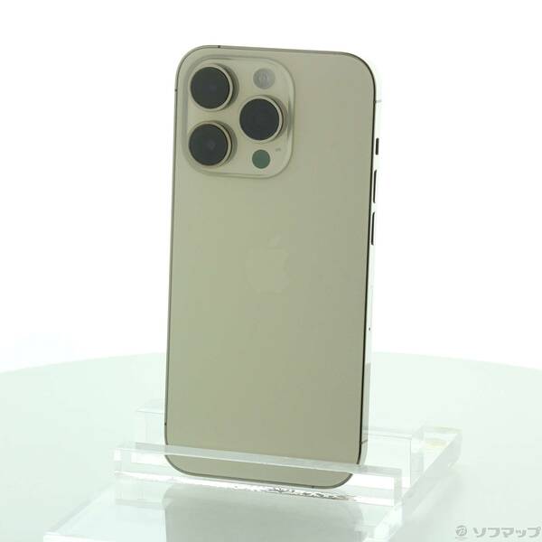 【中古】Apple(アップル) iPhone14 Pro 128GB ゴールド MQ073J/A SIMフリー 【368-ud】
