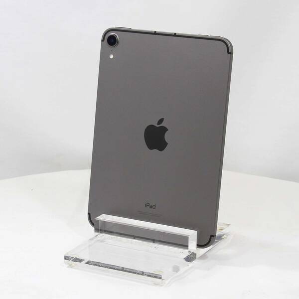 【中古】Apple(アップル) iPad mini 第6世代 256GB スペースグレイ MK8F3J/A SIMフリー 【305-ud】