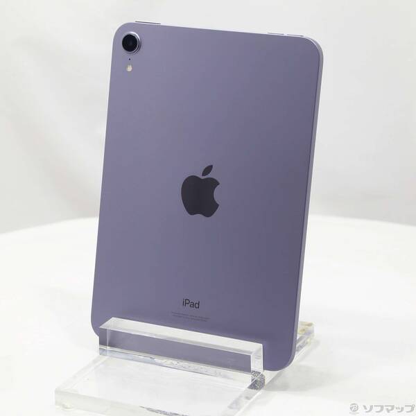 【中古】Apple(アップル) iPad mini 第6世代 256GB パープル MK7X3J/A Wi-Fi 【305-ud】
