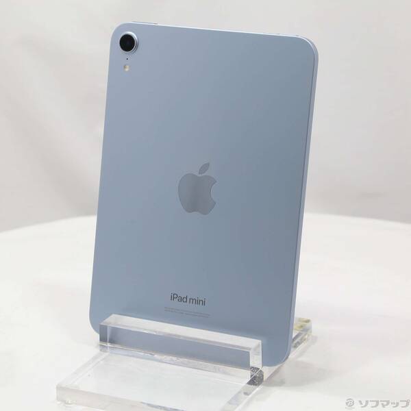 【中古】Apple(アップル) iPad mini(A17 Pro) 128GB ブルー MXN73J／A Wi-Fi 【262-ud】