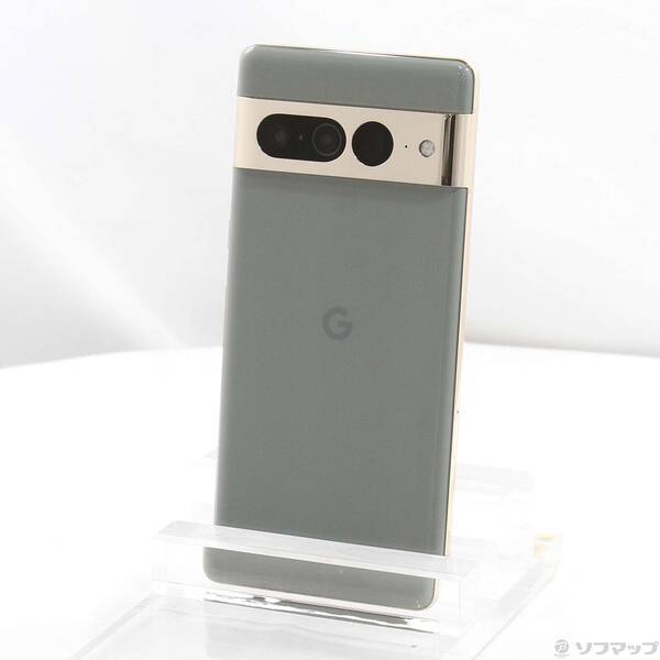 【中古】GOOGLE(グーグル) Google Pixel 7 Pro 128GB ヘイゼル GA03464-JP SIMフリー 【349-ud】