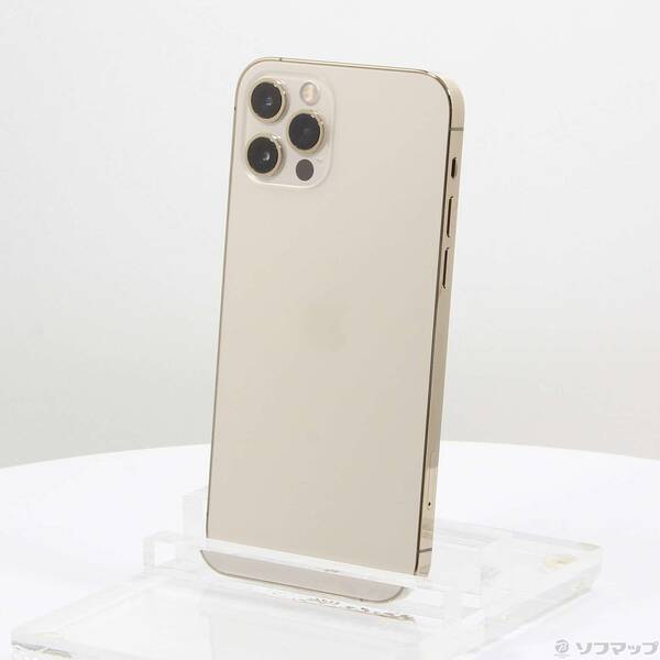 【中古】Apple(アップル) iPhone12 Pro 128GB ゴールド MGM73J/A SIMフリー 【295-ud】